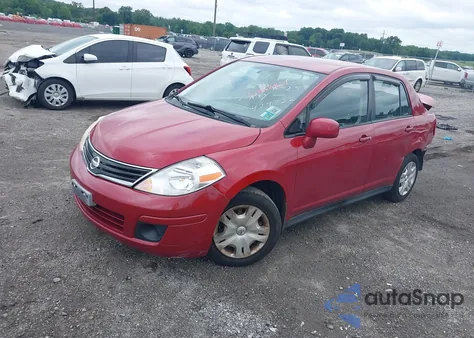 2010 Nissan Versa 1.8S из США, поврежденный, VIN 3N1BC1APXAL429722